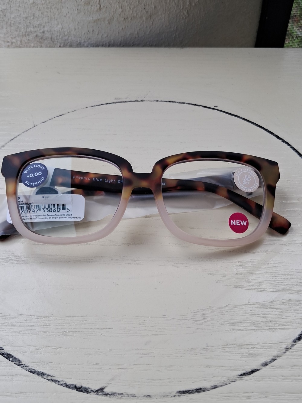 Women Blue Light Filtering Glasses - Tortoiseshell Gradient
